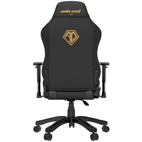Фото - Крісло для геймерів Anda Seat Phantom 3 Size L Black & Gold (AD18Y-06-B-PVC)