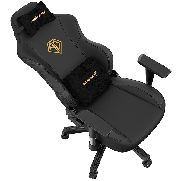 Фото - Крісло для геймерів Anda Seat Phantom 3 Size L Black & Gold (AD18Y-06-B-PVC)