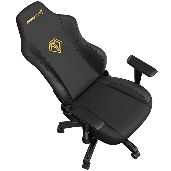 Фото - Крісло для геймерів Anda Seat Phantom 3 Size L Black & Gold (AD18Y-06-B-PVC)