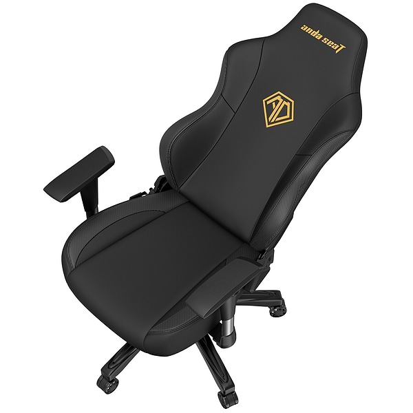 Фото - Крісло для геймерів Anda Seat Phantom 3 Size L Black & Gold (AD18Y-06-B-PVC)