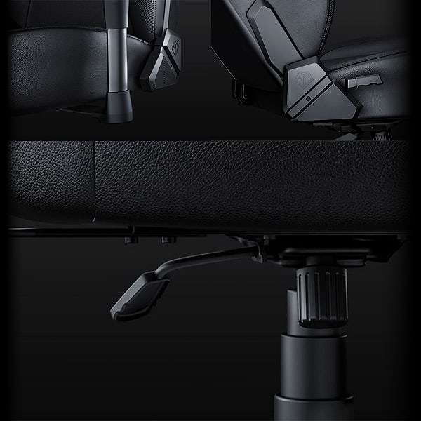 Фото - Крісло для геймерів Anda Seat Phantom 3 Size L Black & Gold (AD18Y-06-B-PVC)