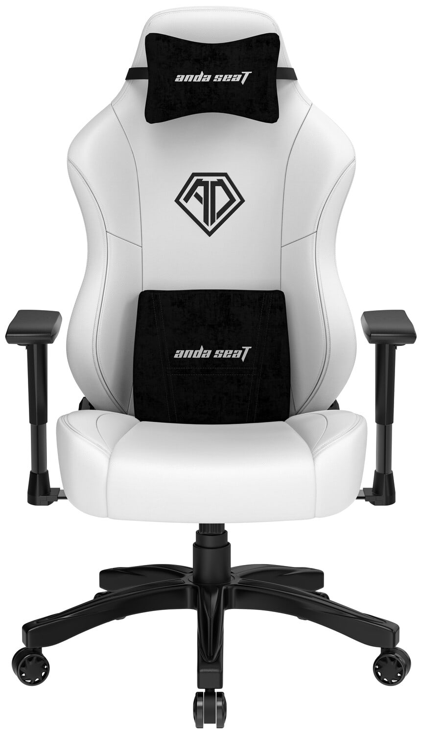 Крісло для геймерів Anda Seat Phantom 3 Size L White (AD18Y-06-W-PV) - Фото 1