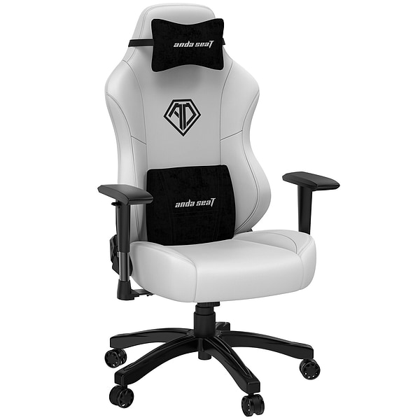 Фото - Крісло для геймерів Anda Seat Phantom 3 Size L White (AD18Y-06-W-PV)