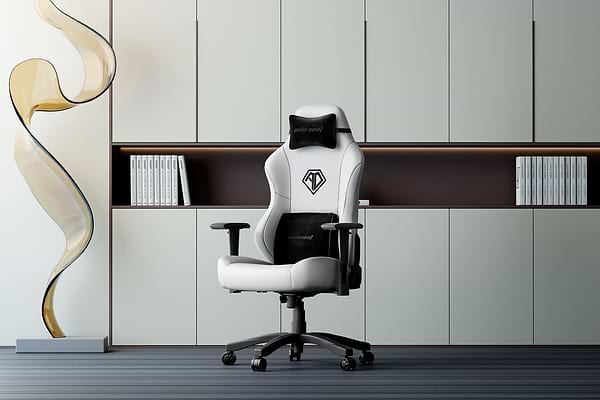 Фото - Крісло для геймерів Anda Seat Phantom 3 Size L White (AD18Y-06-W-PV)