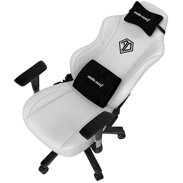 Фото - Крісло для геймерів Anda Seat Phantom 3 Size L White (AD18Y-06-W-PV)