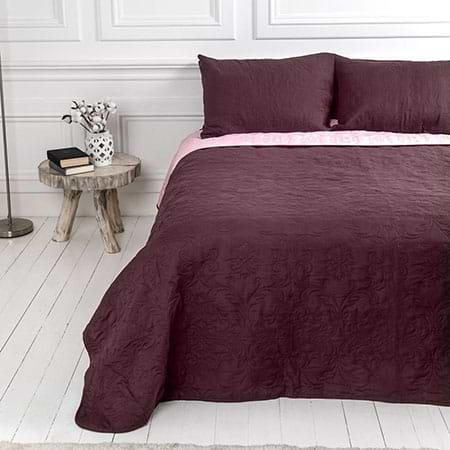 Фото - Набор покрывало + наволочки двуспальный ТЕП Vintage 180х240 Бордовый/Аравийская ночь (4-00509_21075) Фото - Набор покрывало + наволочки двуспальный ТЕП Vintage 180х240 Бордовый/Аравийская ночь (4-00509_21075)