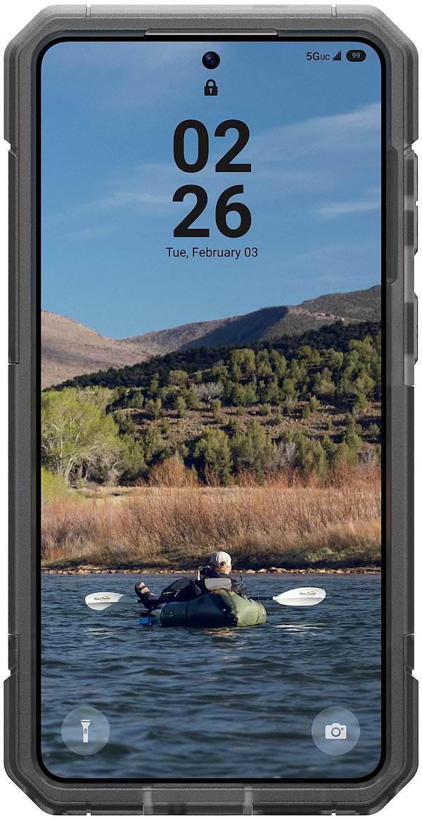 Фото - Чохол для смартфону UAG for Samsung Galaxy S26+, Trooper with Magnet, Clear/Ash (214517114G31)