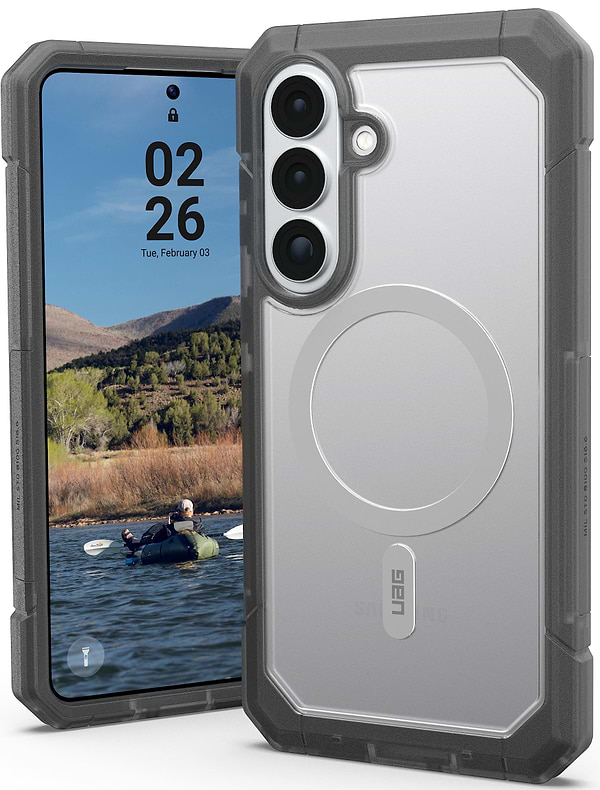 Фото - Чохол для смартфону UAG for Samsung Galaxy S26+, Trooper with Magnet, Clear/Ash (214517114G31)