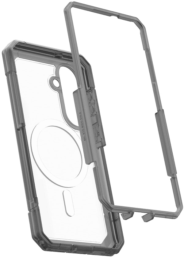 Фото - Чохол для смартфону UAG for Samsung Galaxy S26+, Trooper with Magnet, Clear/Ash (214517114G31)