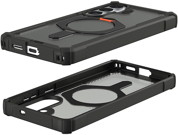 Фото - Чохол для смартфону UAG for Samsung Galaxy S26+, Plasma XTE with Magnet, Black/Orange (214523114097)