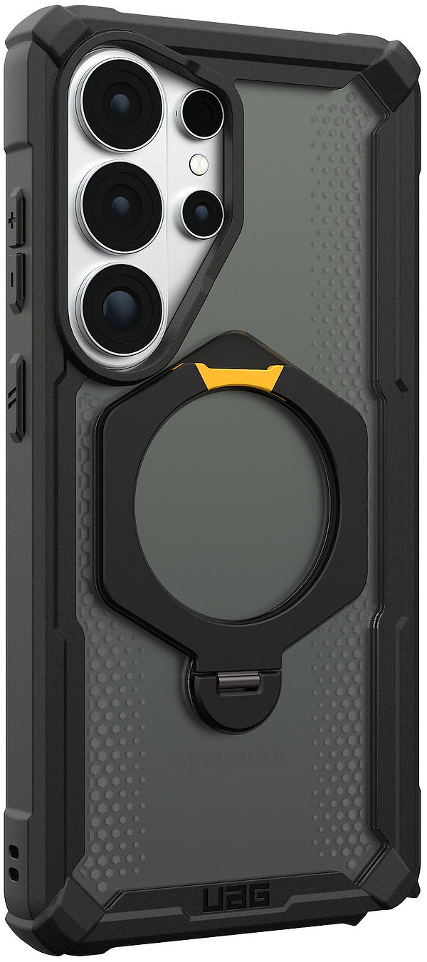 Фото - Чохол для смартфону UAG for Samsung Galaxy S26 Ultra, Plasma XTE 360 with Magnet, Black/Pop Heritage Yellow (214525114040)