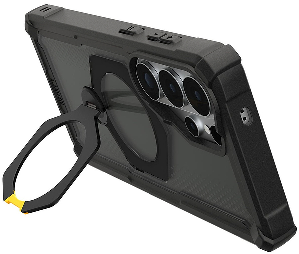 Фото - Чохол для смартфону UAG for Samsung Galaxy S26 Ultra, Plasma XTE 360 with Magnet, Black/Pop Heritage Yellow (214525114040)