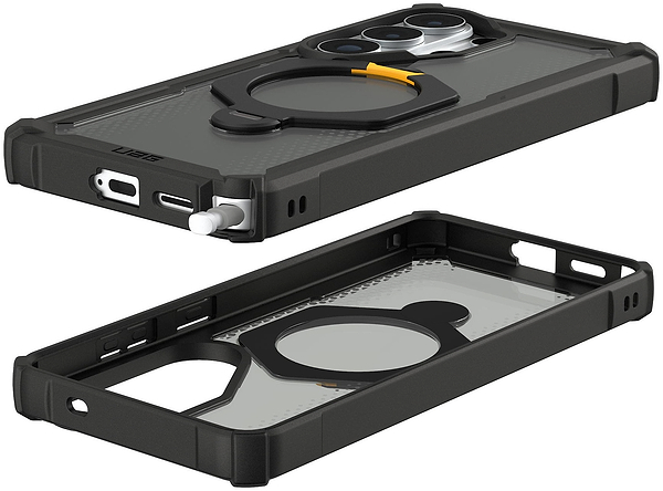 Фото - Чохол для смартфону UAG for Samsung Galaxy S26 Ultra, Plasma XTE 360 with Magnet, Black/Pop Heritage Yellow (214525114040)