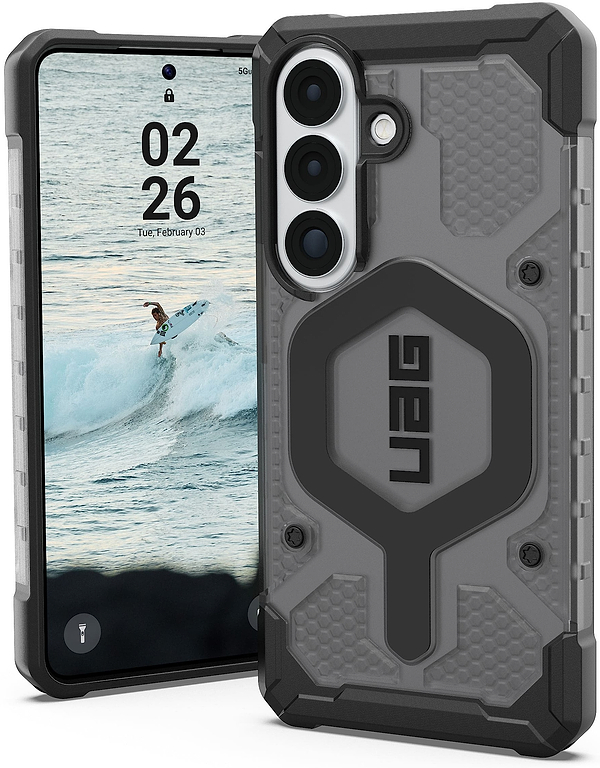 Фото - Чехол для смартфона UAG for Samsung Galaxy S26, Pathfinder Clear with Magnet, Ash/Black (214528113140)