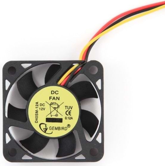 Корпусний вентилятор Gembird D40SM-12A - Фото 1