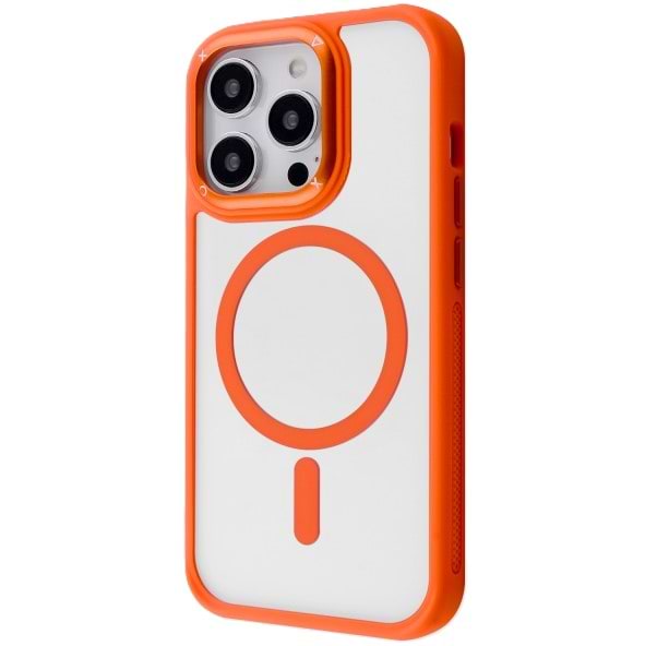 Фото - Чохол для смартфону Proove Clear Essence Case with Magnetic Ring iPhone 16 Pro orange (PCCEIP16P010) Фото - Чохол для смартфону Proove Clear Essence Case with Magnetic Ring iPhone 16 Pro orange (PCCEIP16P010)