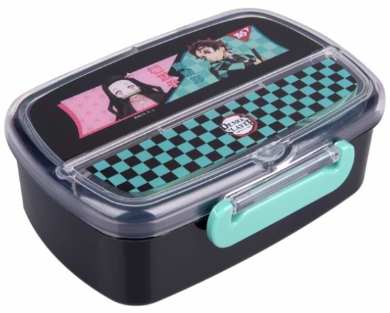 Ланч-бокс YES Demon Slayer 750 мл з приладдям (708275) - Фото 1