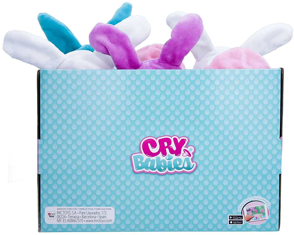 Фото - Інтерактивний пупс Cry Babies CB. НІЖНІ ОБІЙМИ. БАННІ. Плакса Лола 25 см (908598)