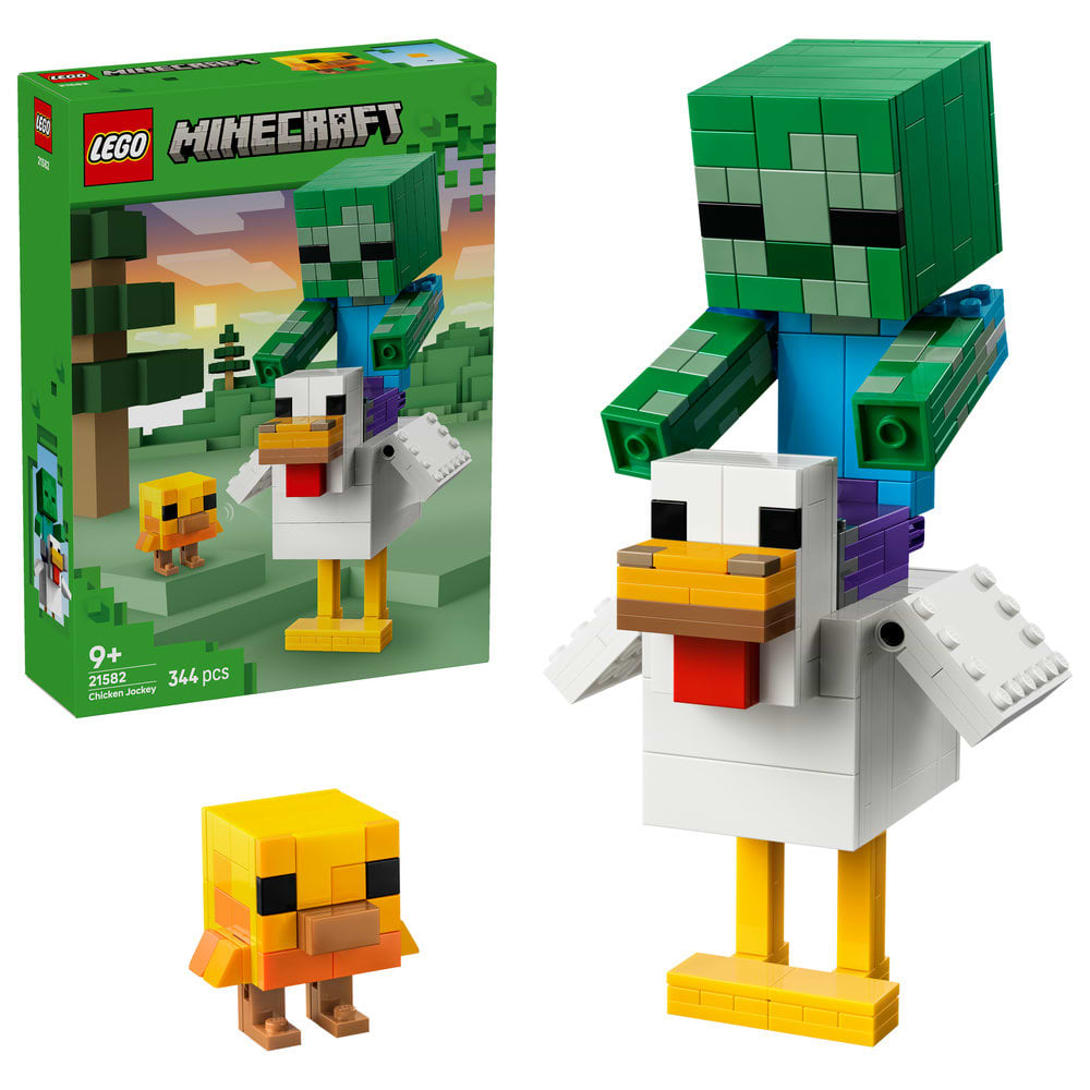 Конструктор LEGO Minecraft Куриный Жокей (21582)