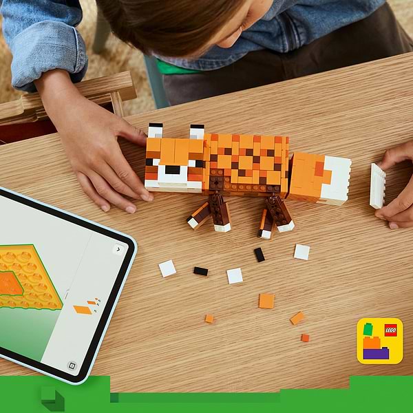 Фото - Конструктор LEGO  Minecraft Лисиця (21588)