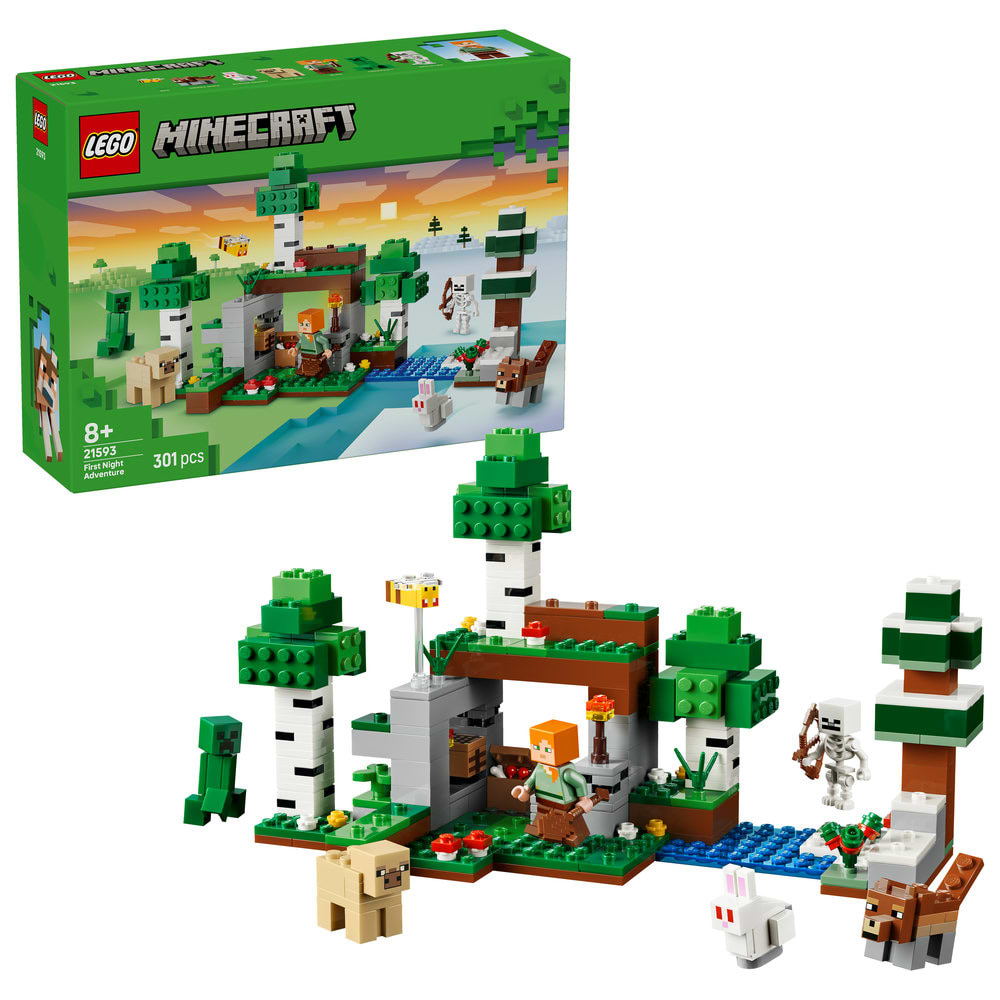 Конструктор LEGO  Minecraft ригода першої ночі (21593)