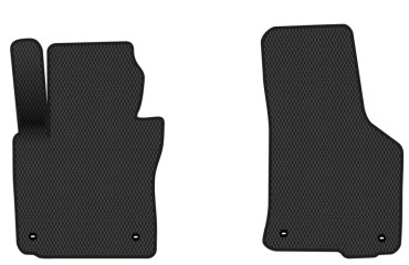Фото - Коврики из экокожи в салон авто передние EVAtech для Octavia A5 (AT, 4 clips) Skoda 2004-2013 2 поколение Liftback EU (SK12165AV2TL4BBB)