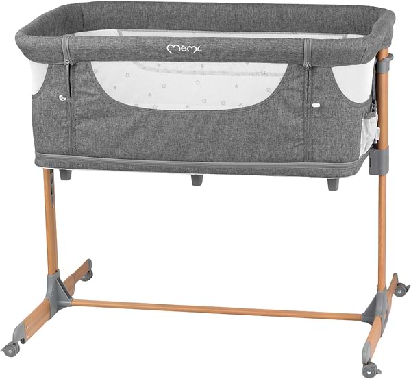 Фото - Кроватка детская прямоугольная MoMi SMART BED 4in1 Gray