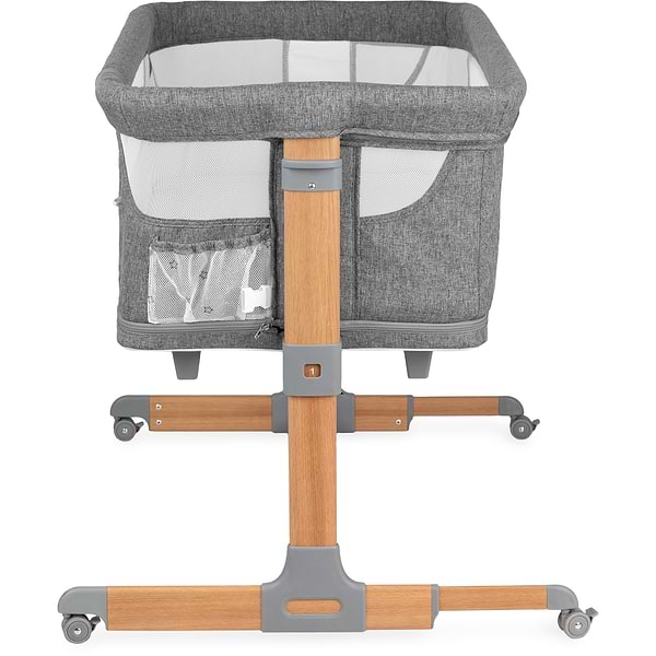 Фото - Кроватка детская прямоугольная MoMi SMART BED 4in1 Gray