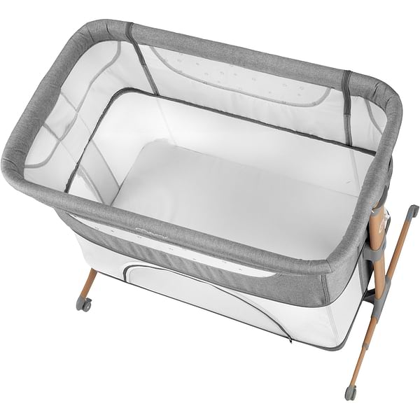 Фото - Кроватка детская прямоугольная MoMi SMART BED 4in1 Gray