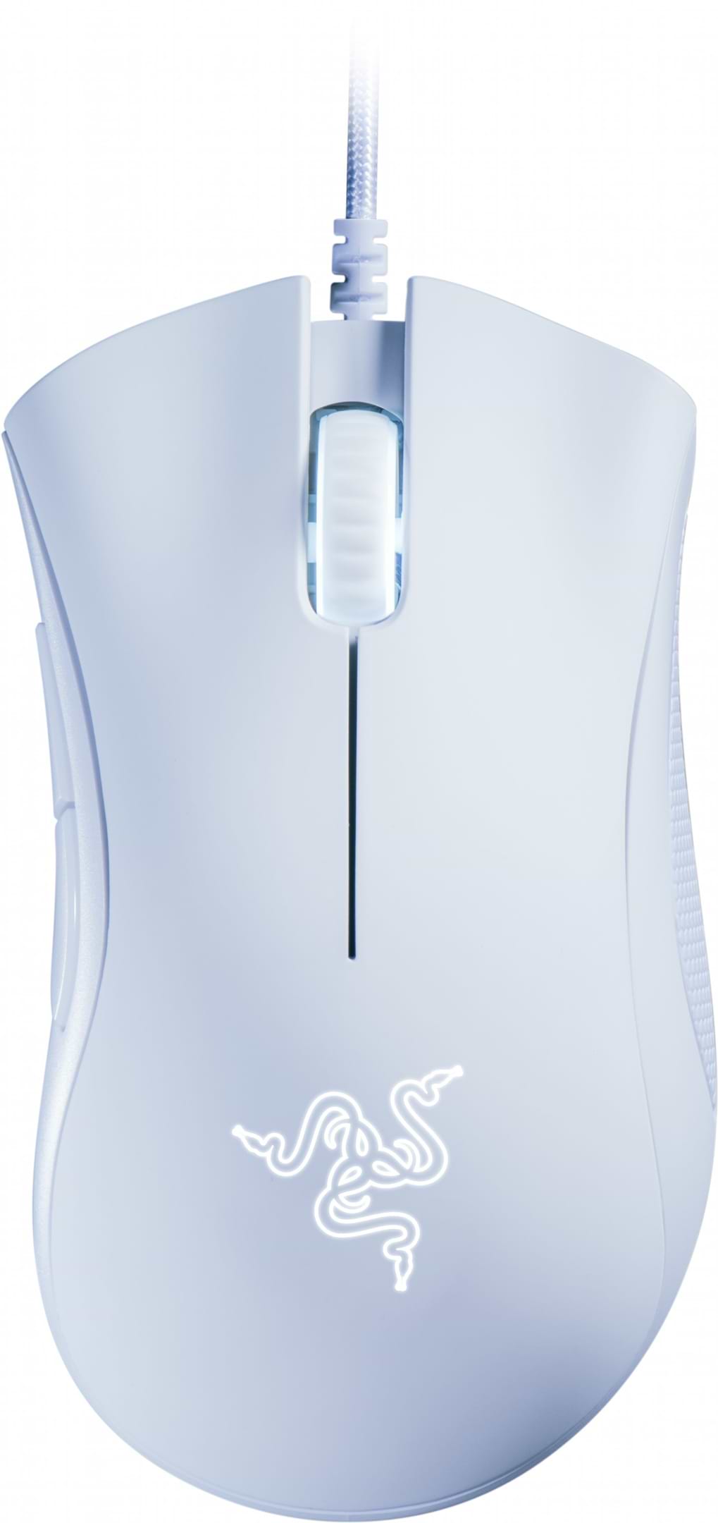 Миша дротова ігрова Razer Death Adder Essential White (RZ01-03850200-R3M1) - Фото 1