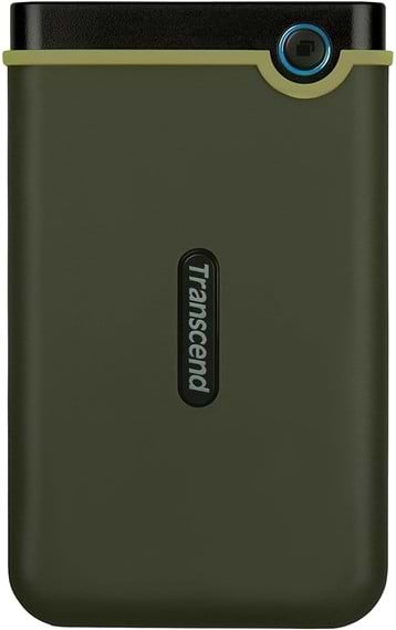 Жорсткий диск зовнішній Transcend StoreJet 2TB M3G USB 3.1 Military Green Slim (TS2TSJ25M3G) - Фото 1