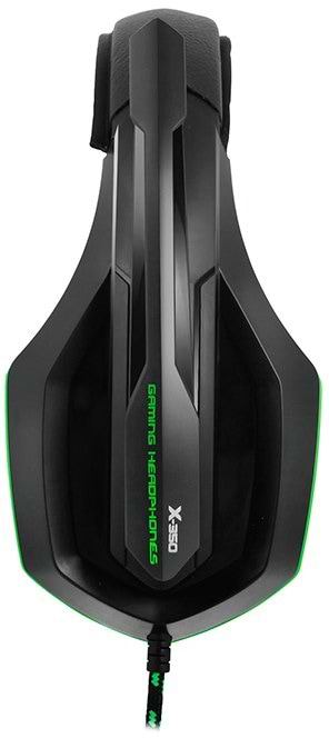 Фото - Гарнитура проводная Gemix X350 Black/Green