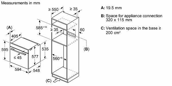 Фото - Духова шафа електрична Bosch HMG776NB1