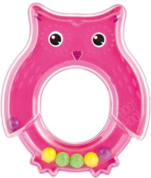 Фото - Брязкальце Canpol babies Сова Рожева (2/187_pin)