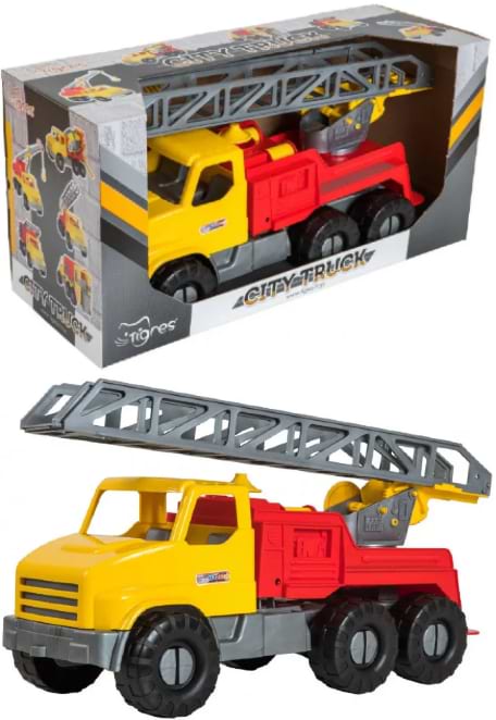 Фото - Наземная спецтехника Tigres Авто ''City Truck'' пожарная в коробке (39367)