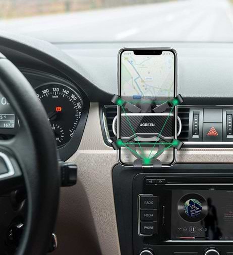 Фото - Уцінка - Автотримач UGREEN LP228 Air Vent Car Mount Phone Holder Black (80539)