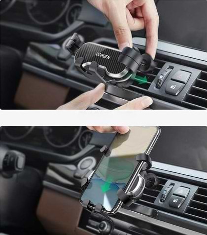 Фото - Уцінка - Автотримач UGREEN LP228 Air Vent Car Mount Phone Holder Black (80539)