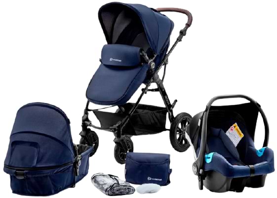 Коляска універсальна 3 в 1 Kinderkraft Moov Navy (KKWMOOVNAV00NC)