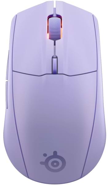 Фото - Мышь беспроводная игровая SteelSeries Rival 3 Gen 2 Wireless RGB Lavender (62525)