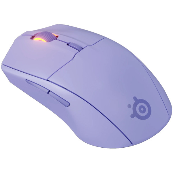 Фото - Мышь беспроводная игровая SteelSeries Rival 3 Gen 2 Wireless RGB Lavender (62525)