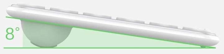 Фото - Клавіатура бездротова Xiaomi MiiiW AIR85 Bluetooth Dual Mode (MWXKT01 White)