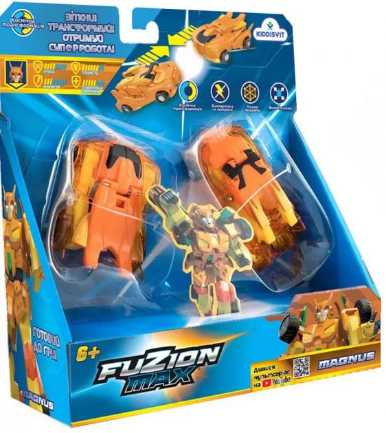 Фото - Машинка-трансформер Fuzion Max МАГНУС (54002)