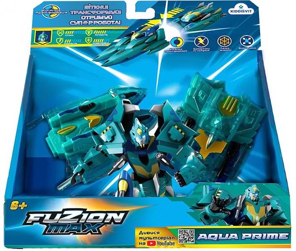 Фото - Машинка-трансформер Fuzion Max АКВА ПРАЙМ (54004)