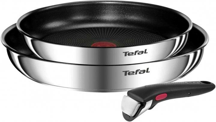 Набір сковорід зі знімною ручкою Tefal L897S374 Ingenio Emotion 3 пр. - Фото 1