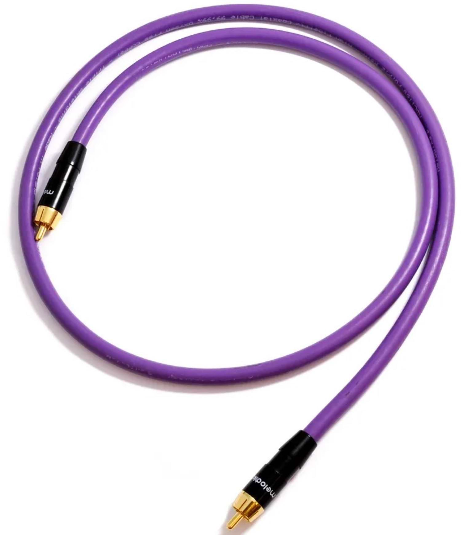 Кабель RCA Melodika Coaxial cable RCA-RCA, length 1,5m (MDCX15)
