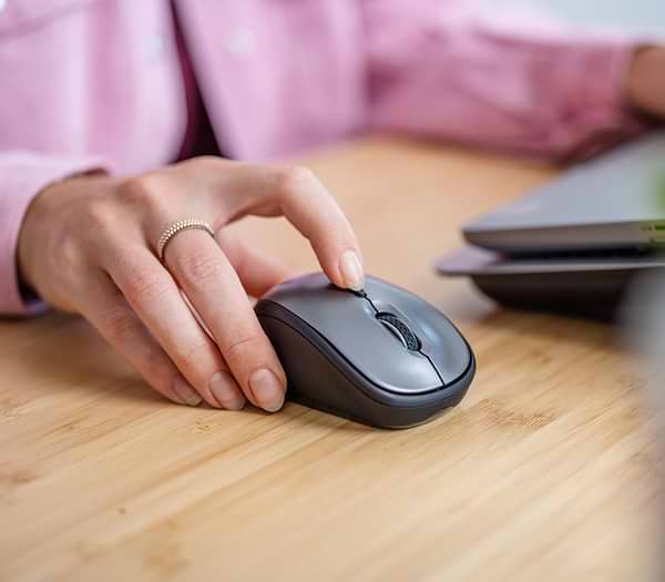 Фото - Мышь беспроводная Trust Yvi+ Silent WL ECO Black (24549)