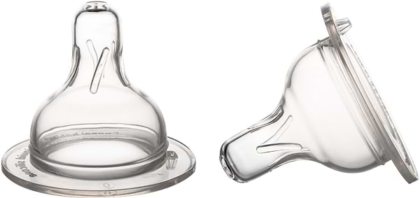 Фото - Средний поток соска детская силиконовая Canpol babies переменный поток EASYSTART 2 шт (21/734)