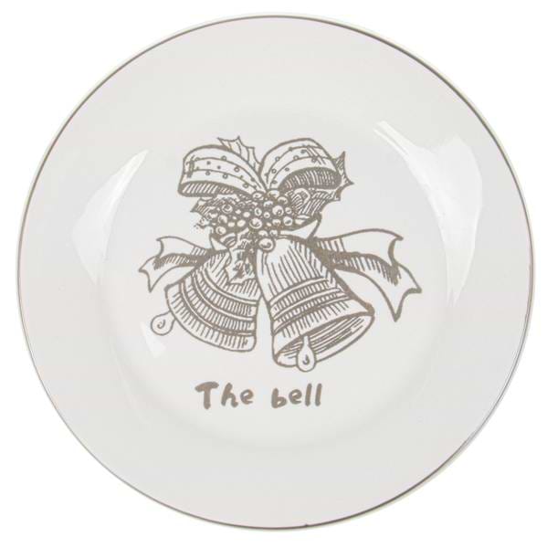 Тарелка обеденная Lefard Новогодняя 21 см (858-0040)