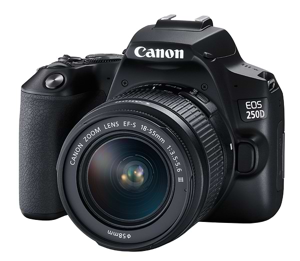 Фото - Фотокамера дзеркальна Canon EOS 250D kit 18-55 DC III Black (3454C009)