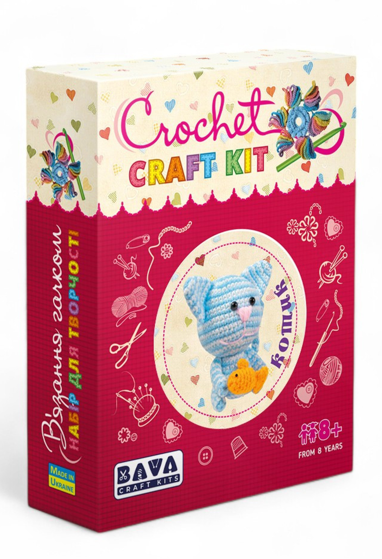 Набір для в'язання Умняшка Котик (ВК-005)